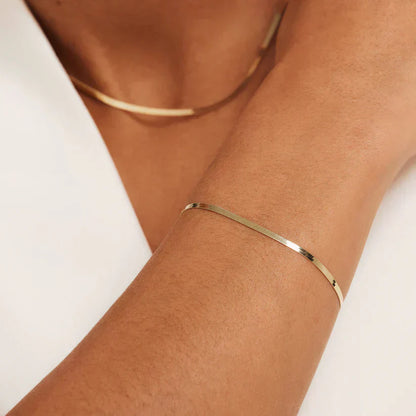 Soleil Serpent Bracelet | Gold