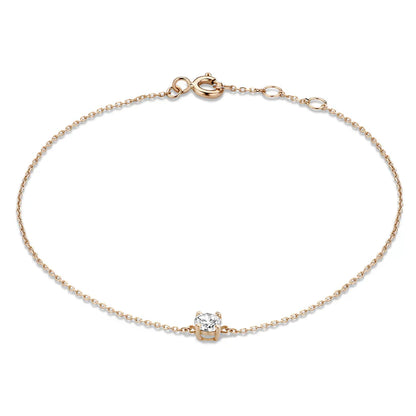 Cléa Stone Bracelet | White Gold